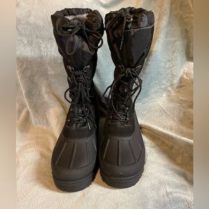 NortiV8 Mountaineer Fleece Lined Boots Men’s Size 13 Black